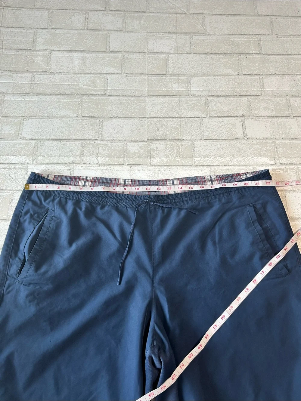 Nike Men’s Reversible Shorts plaid/Navy